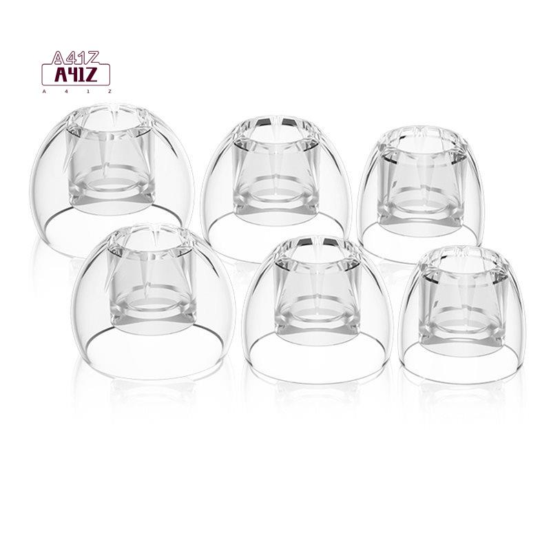 Silicone Ear Tip Replacement - KZ LS01용 A41Z-실리콘 이어팁, 고탄성 이어폰