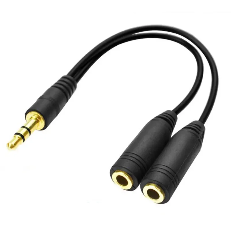 Earphone Splitter Jack - 헤드폰 분배기, 3.5mm 연장 케이블 오디오