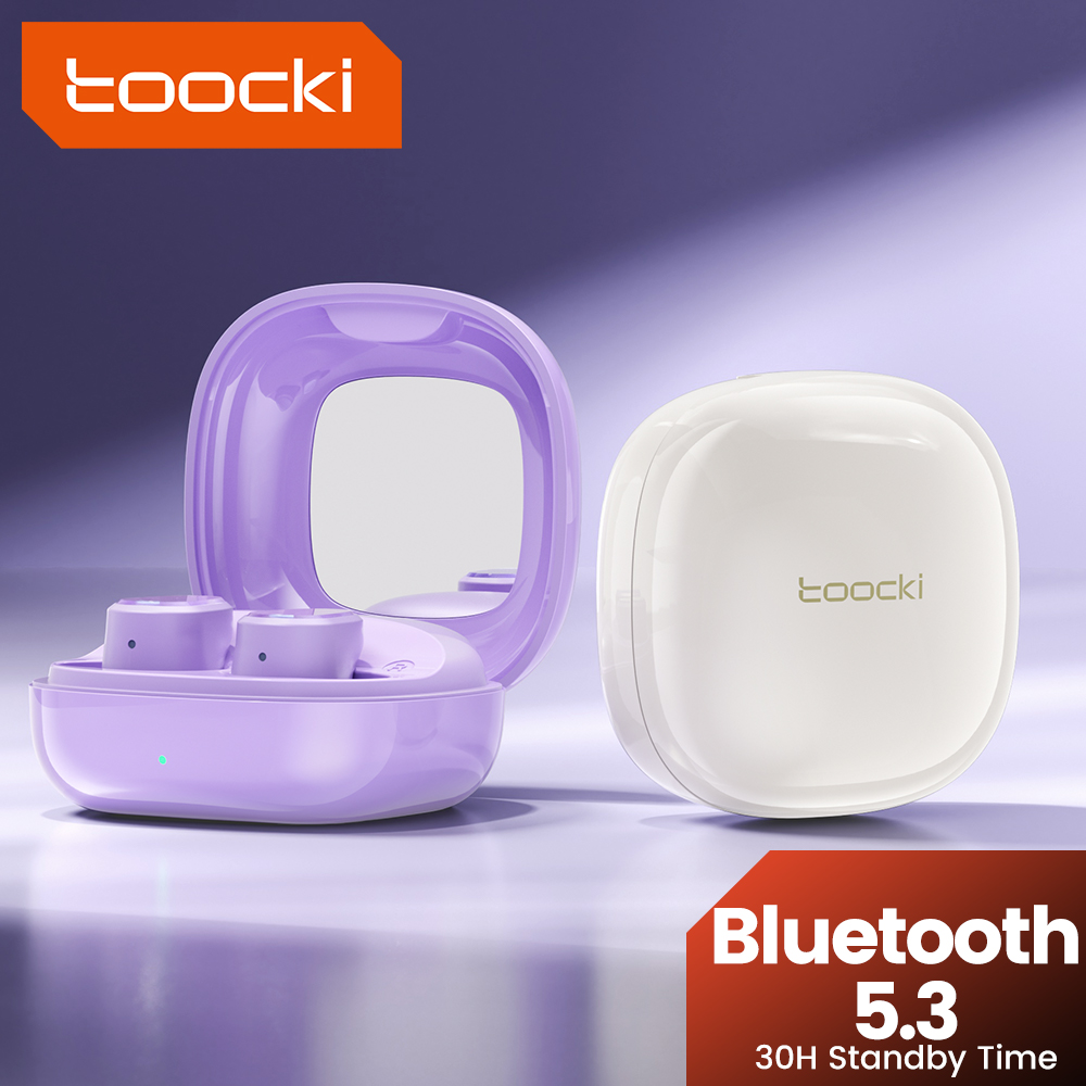Bluetooth Headset On Ear - Toocki Bluetooth 5.3 이어폰 무선 HiFi
