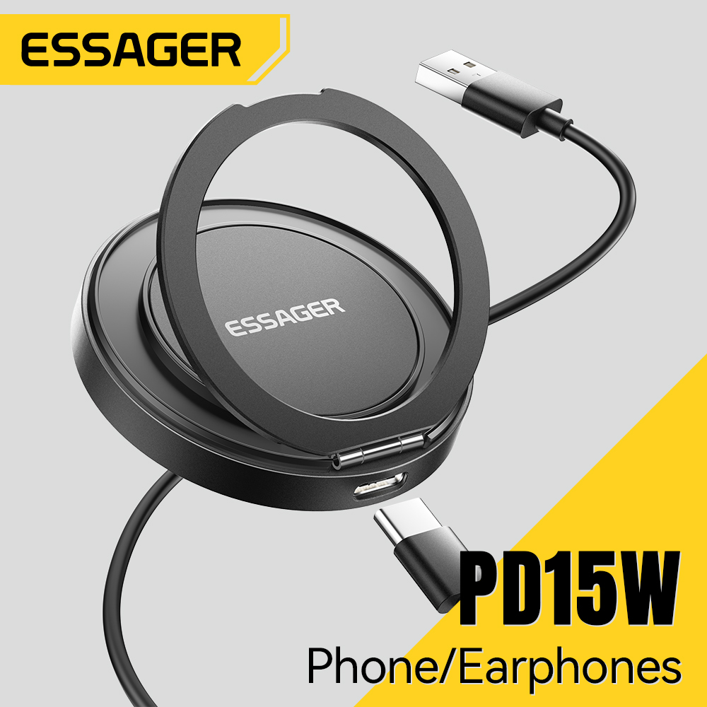 Usb C Earphone - Essager 자기 무선 충전기 15W iPhone