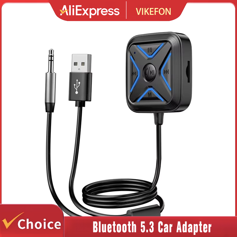Bluetooth Adapter Receiver - 범용 블루투스 5.3 차량용 어댑터 3.5mm