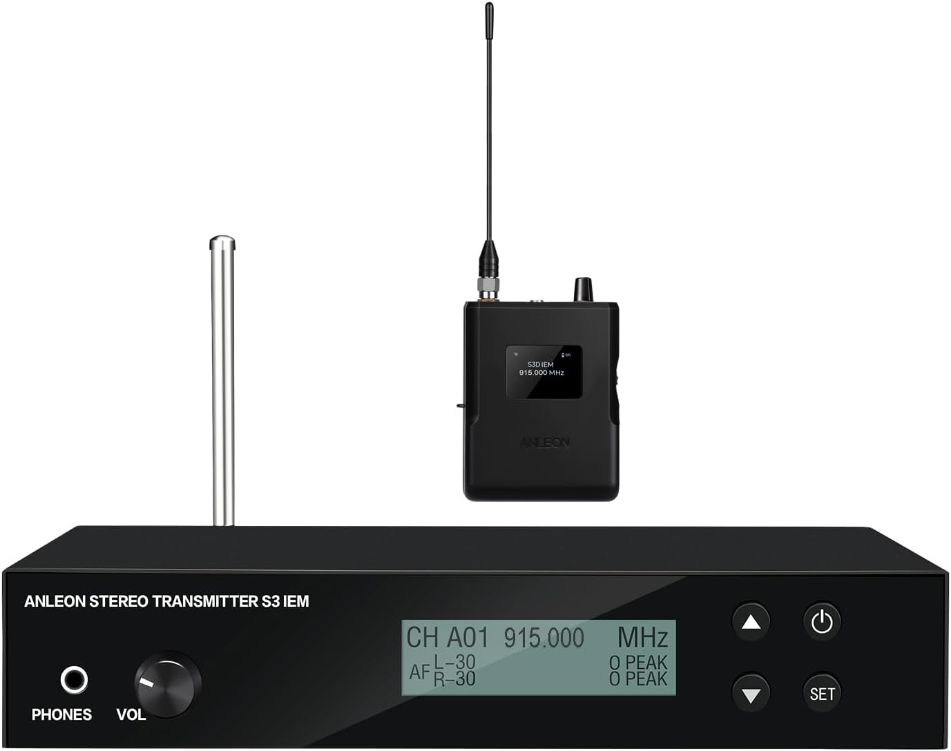 In Ear Monitor Iem - ANLEON S3D 전문가용 UHF 스테레오 무선