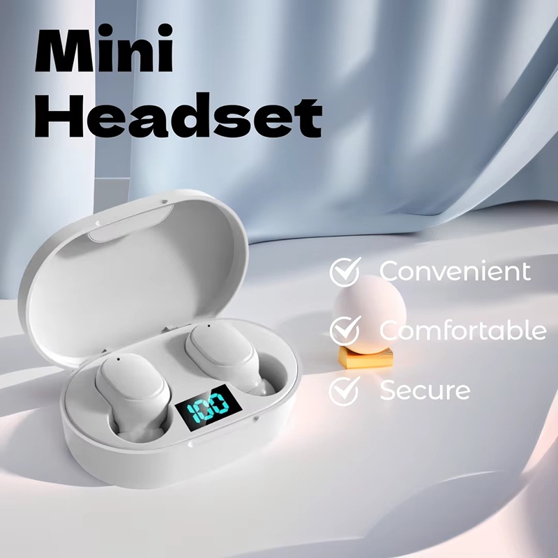 Wireless Earbuds Tws - A6S TWS 이어폰 무선 블루투스 헤드셋