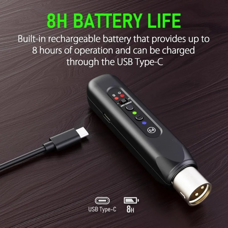 Bluetooth Adapter Receiver - 무선 XLR 블루투스 리시버 - 스피커