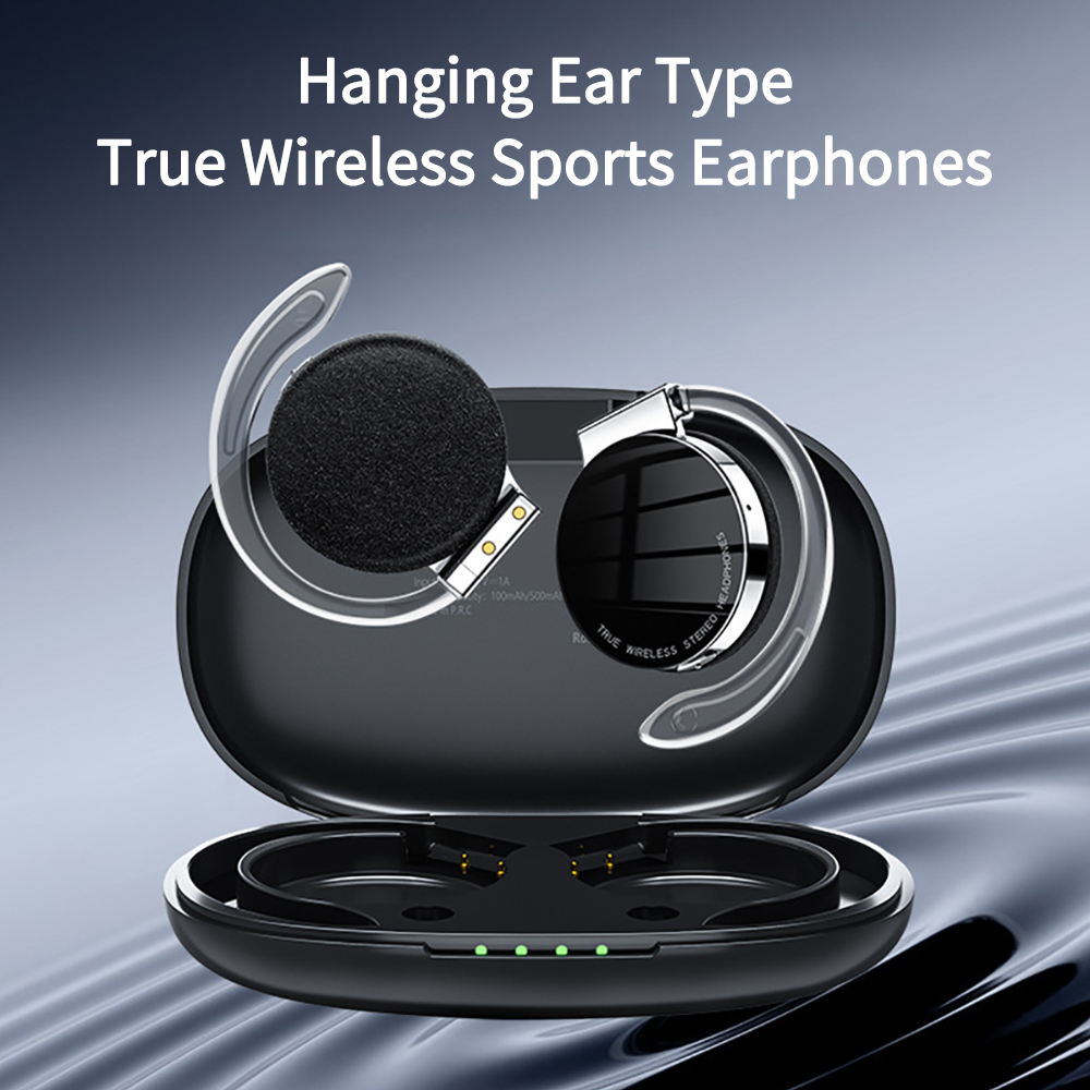 Sports Earphone Hook - F2 TWS 무선 블루투스 헤드셋 온이어