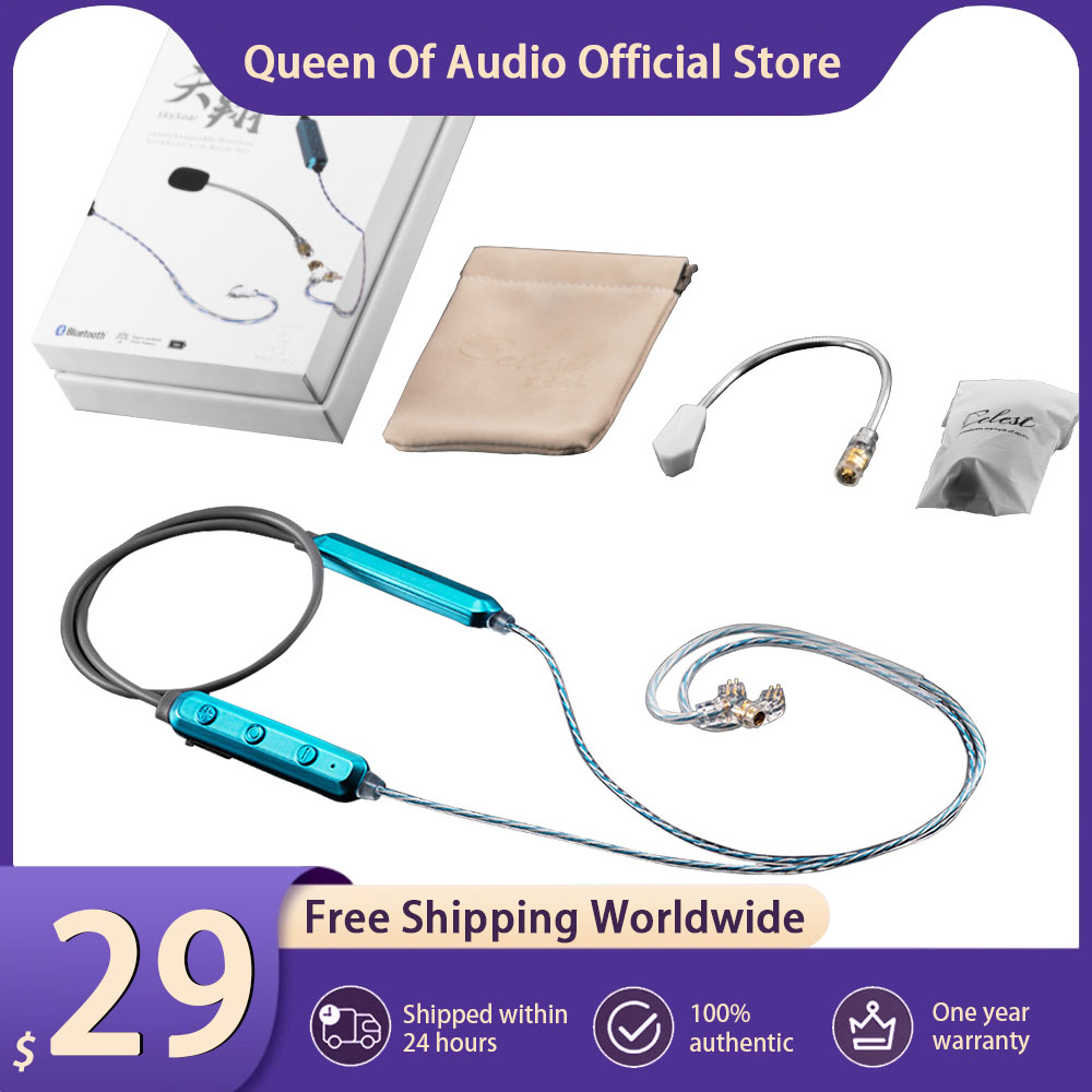 Wired Earphone Mic - Celest SkySoar 이어폰 케이블 넥밴드 블루투스(분리형