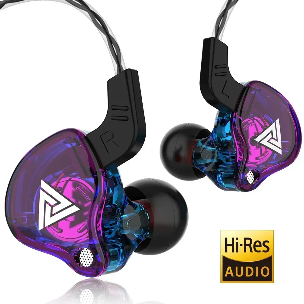 Wired Earphone Mic - 새로운 QKZ AK6 구리 드라이버 HiFi