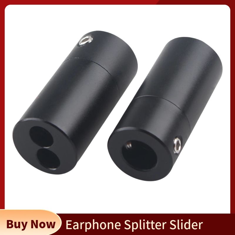 Audio Splitter Y - 이어폰 분배기 슬라이더 DIY RCA 커넥터