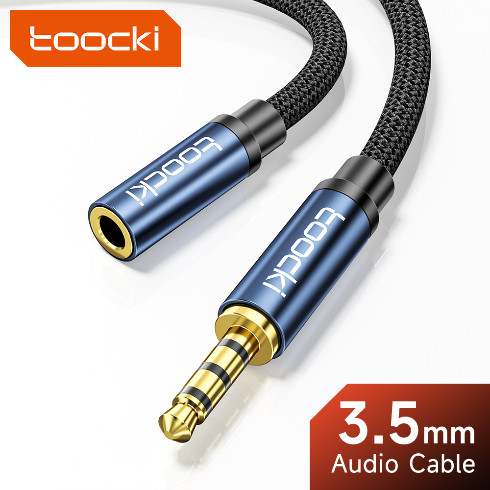 Cable Extension 3.5 - Toocki 3.5mm 잭 Aux 케이블 지원