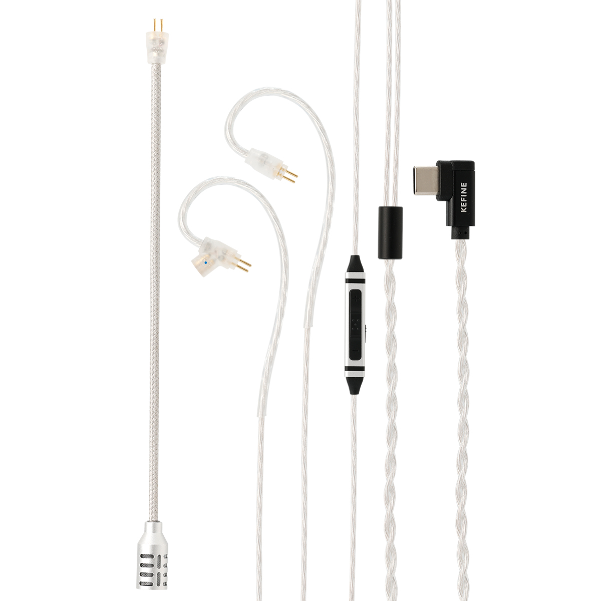 Wired Earphone Mic - 하이파이 유선 이어폰용 케핀 게이밍 케이블