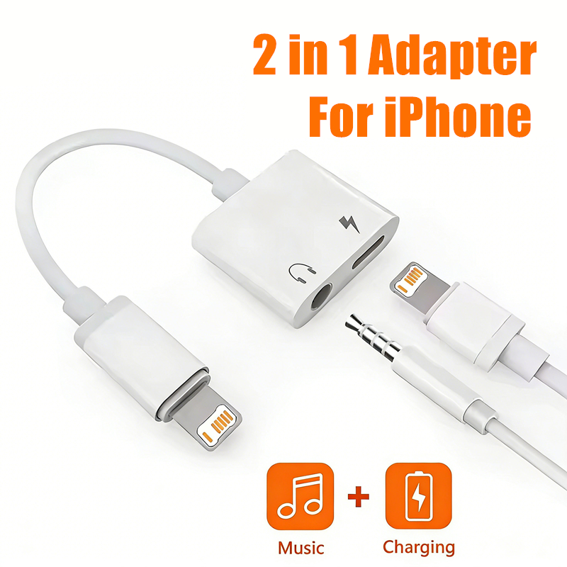 Earphone Splitter Jack - 아이폰 11 12 13 14 프로