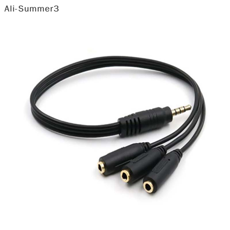 3.5mm 3웨이 포트 AUX 멀티 헤드폰 이어폰 오디 - Earphone Splitter Jack 리뷰 및 가격