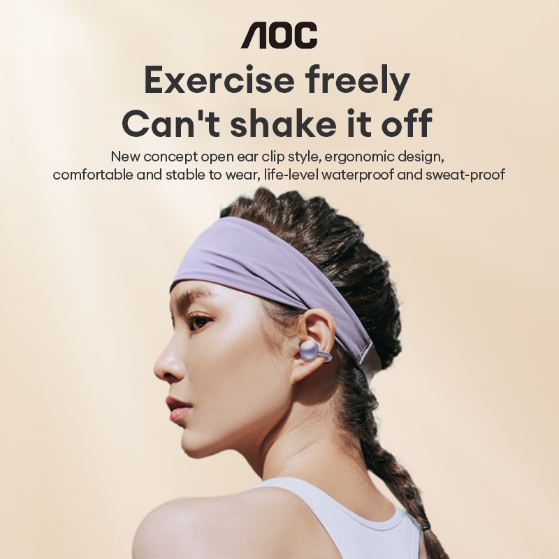 AOC ACD2544 무선 블루투스 이어클립 이어버드  - Earbuds Charging Case 리뷰 및 가격
