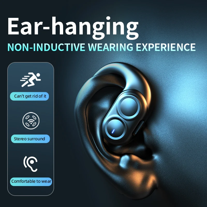 무선 블루투스 헤드폰 풀 오픈 헤드셋 공기 전도 이어훅 - Bluetooth Headset On Ear 리뷰 및 가격