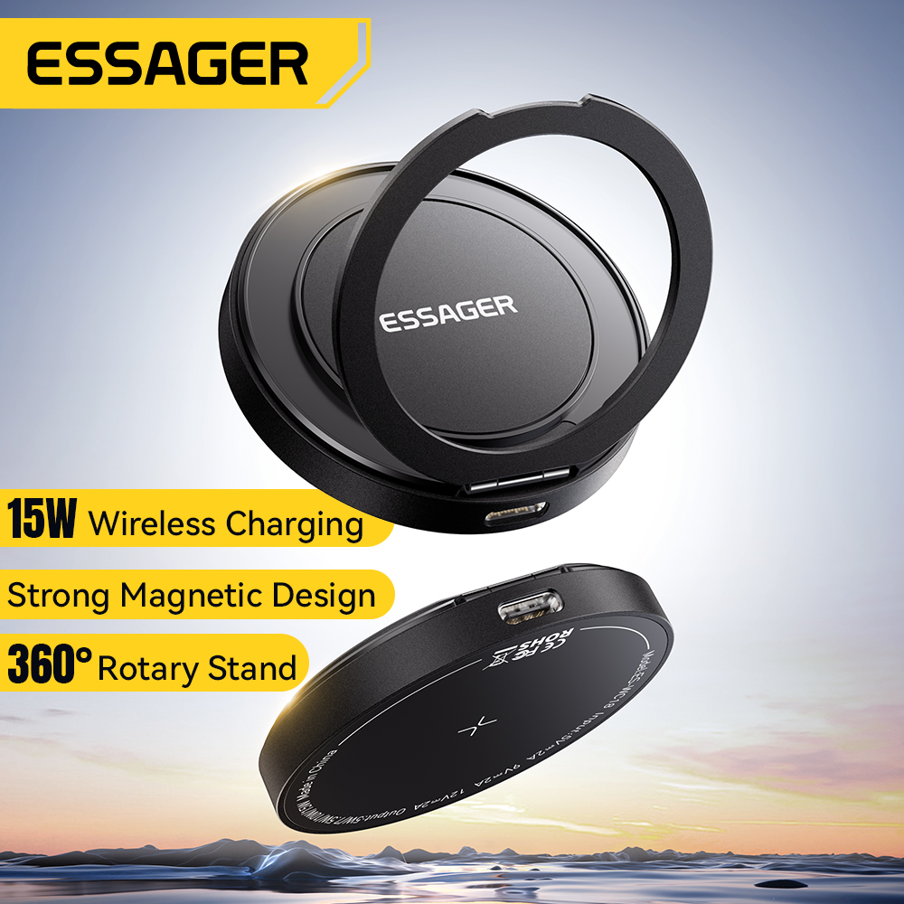 Essager 자기 무선 충전기 15W iPhone 1 - Usb C Earphone 리뷰 및 가격
