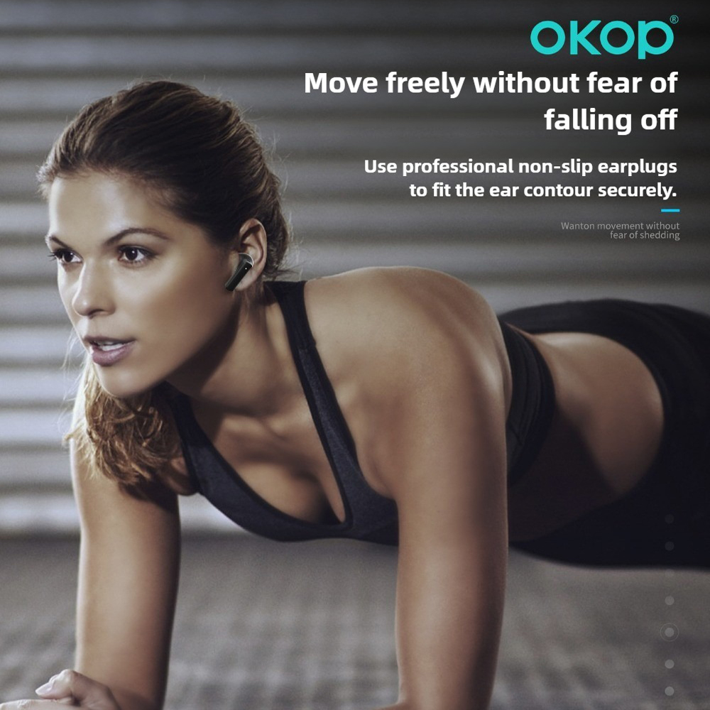 OKOP AI 헤드셋, 무선 블루투스 헤드셋, 인이어  - Noise Cancelling Headphone 리뷰 및 가격