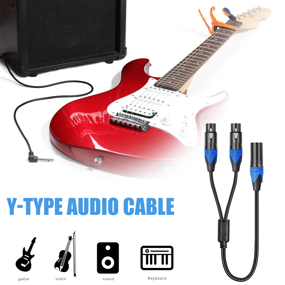 50cm 1 XLR 암 커넥터 - 2 XLR 수 커넥터 - Audio Splitter Y 리뷰 및 가격