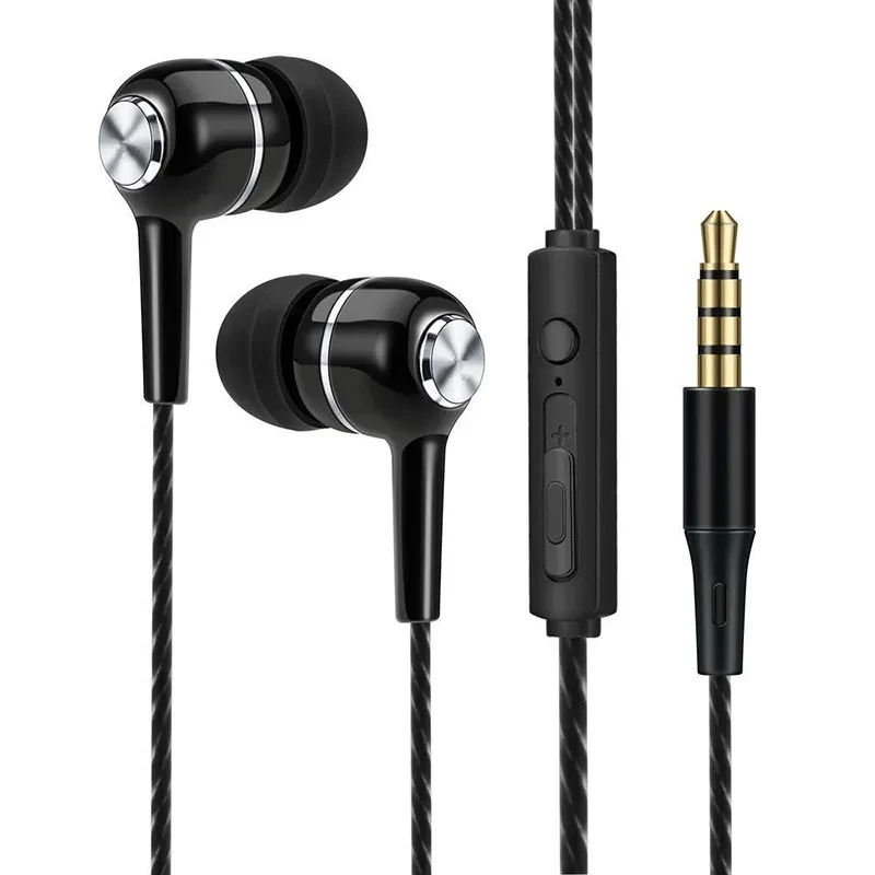 유선 헤드폰 3.5mm 인이어 스포츠 이어버드 베이스  - Audiophile Headphone Wired 리뷰 및 가격