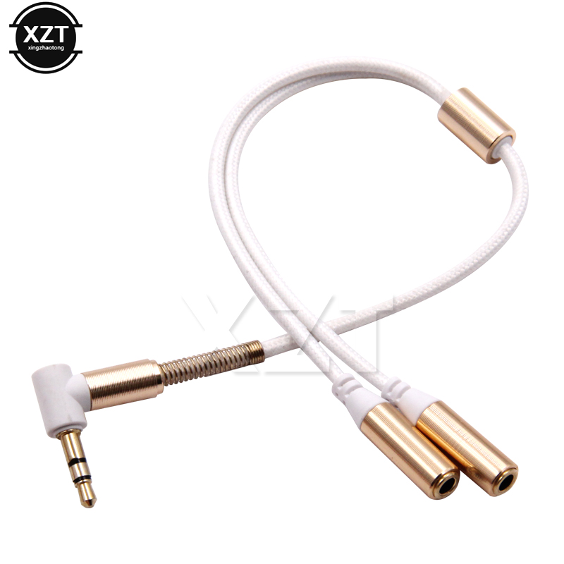 3.5mm 1 ~ 2 오디오 Aux Y 분배기 케이블  - Earphone Splitter Jack 리뷰 및 가격