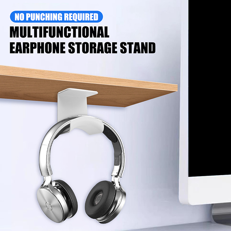범용 헤드폰 스탠드 접착식 플라스틱 벽걸이형 헤드셋 거 - Headphone Stand Desk 리뷰 및 가격