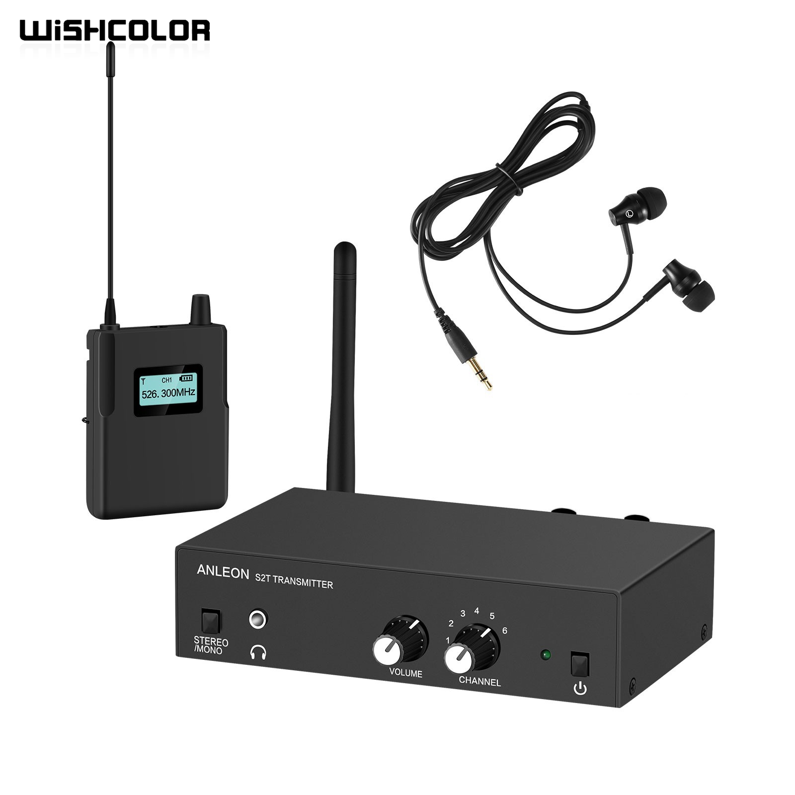 Wishcolor ANLEON S2 526-535MHz - In Ear Monitor Iem 리뷰 및 가격