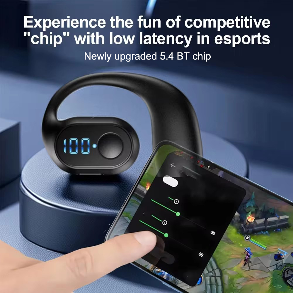 무선 블루투스 5.4 이어훅 헤드폰 TWS HiFi 이 - Sports Earphone Hook 리뷰 및 가격