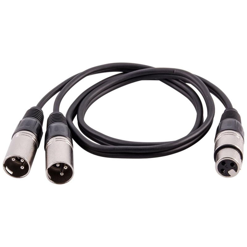 XLR 스플리터 케이블 3핀 암컷에서 듀얼 수컷 Y 어 - Audio Splitter Y 리뷰 및 가격