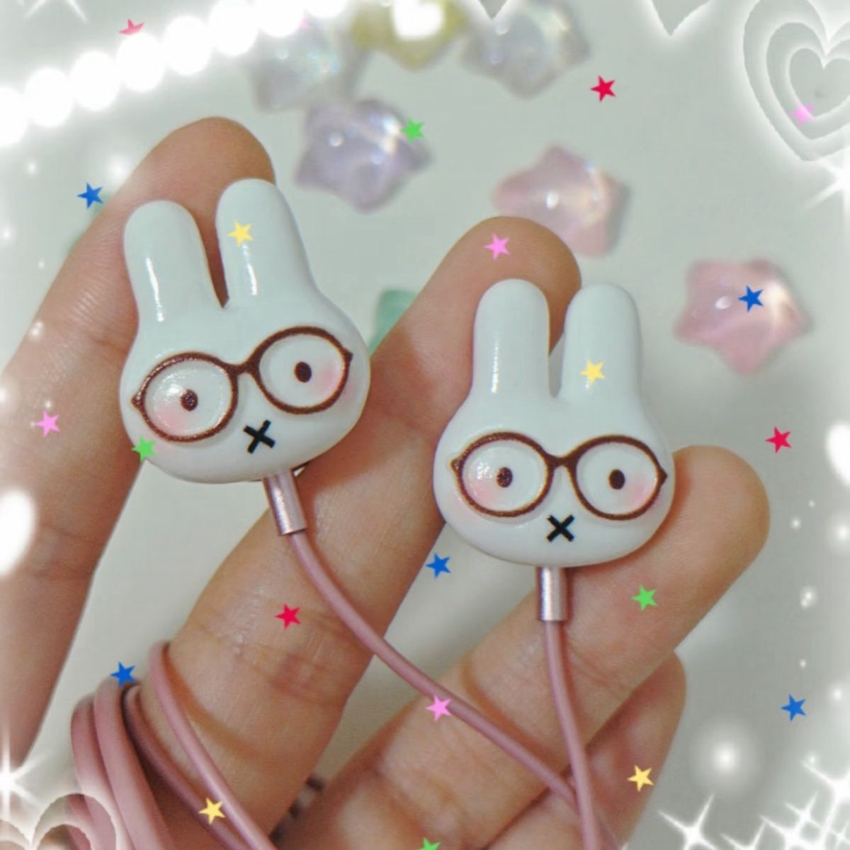 빈티지 귀여운 미피 토끼 유선 이어폰, 고급스러운 디자 - Usb C Earphone 리뷰 및 가격