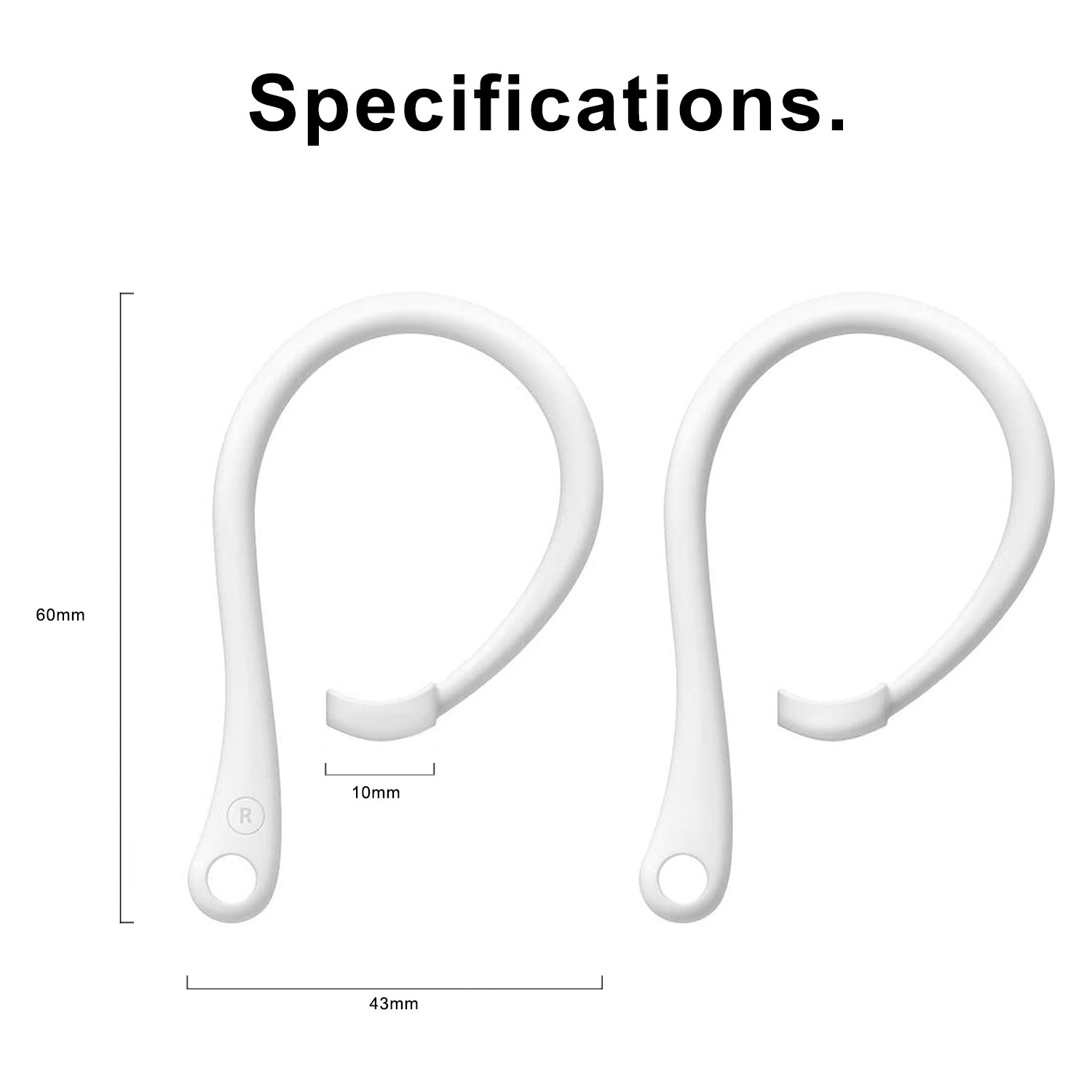 애플 에어팟 4 3 2 1용 분실 방지 이어훅 1쌍,  - Sports Earphone Hook 리뷰 및 가격