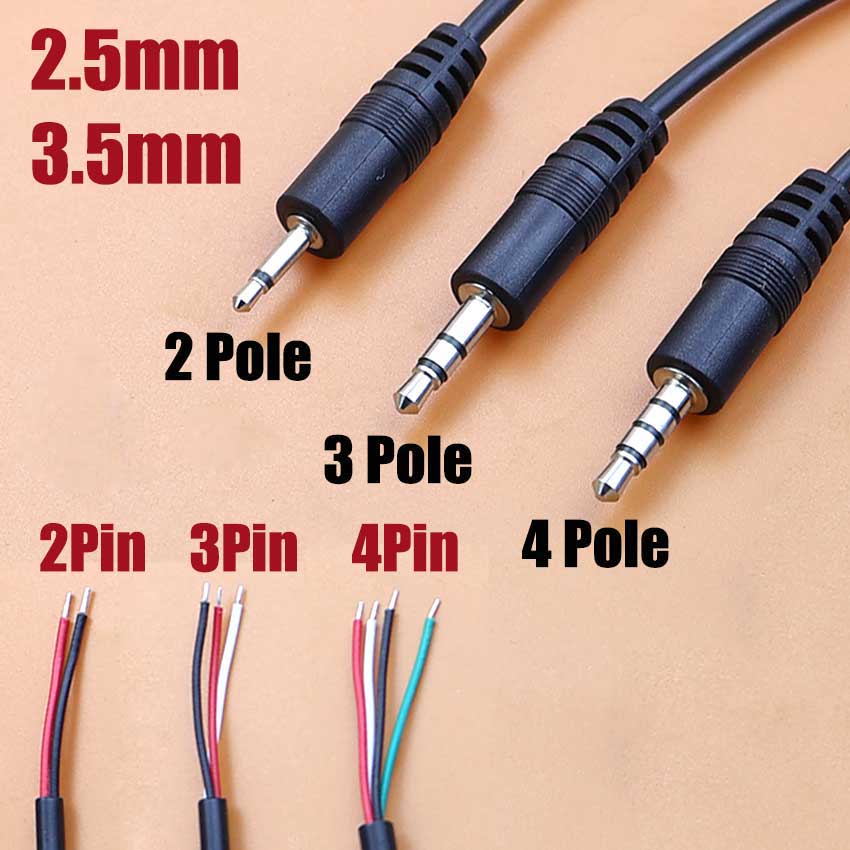 1pcs 2.5mm 3.5mm 모노 스테레오 오디오 케 - Audiophile Headphone Wired 리뷰 및 가격