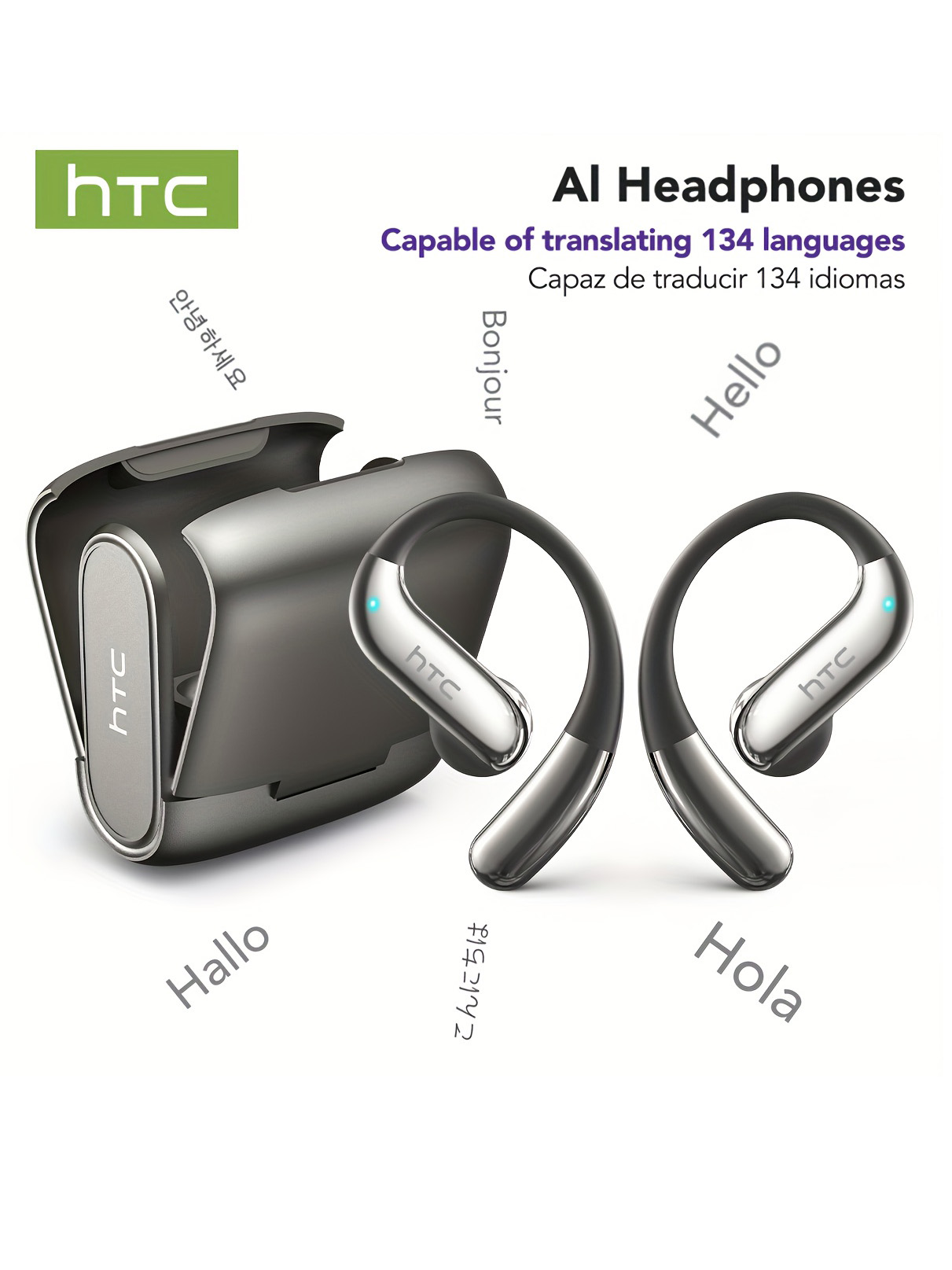 오픈 이어 블루투스 헤드폰 HTC 30시간 재생 무선  - Noise Cancelling Headphone 리뷰 및 가격