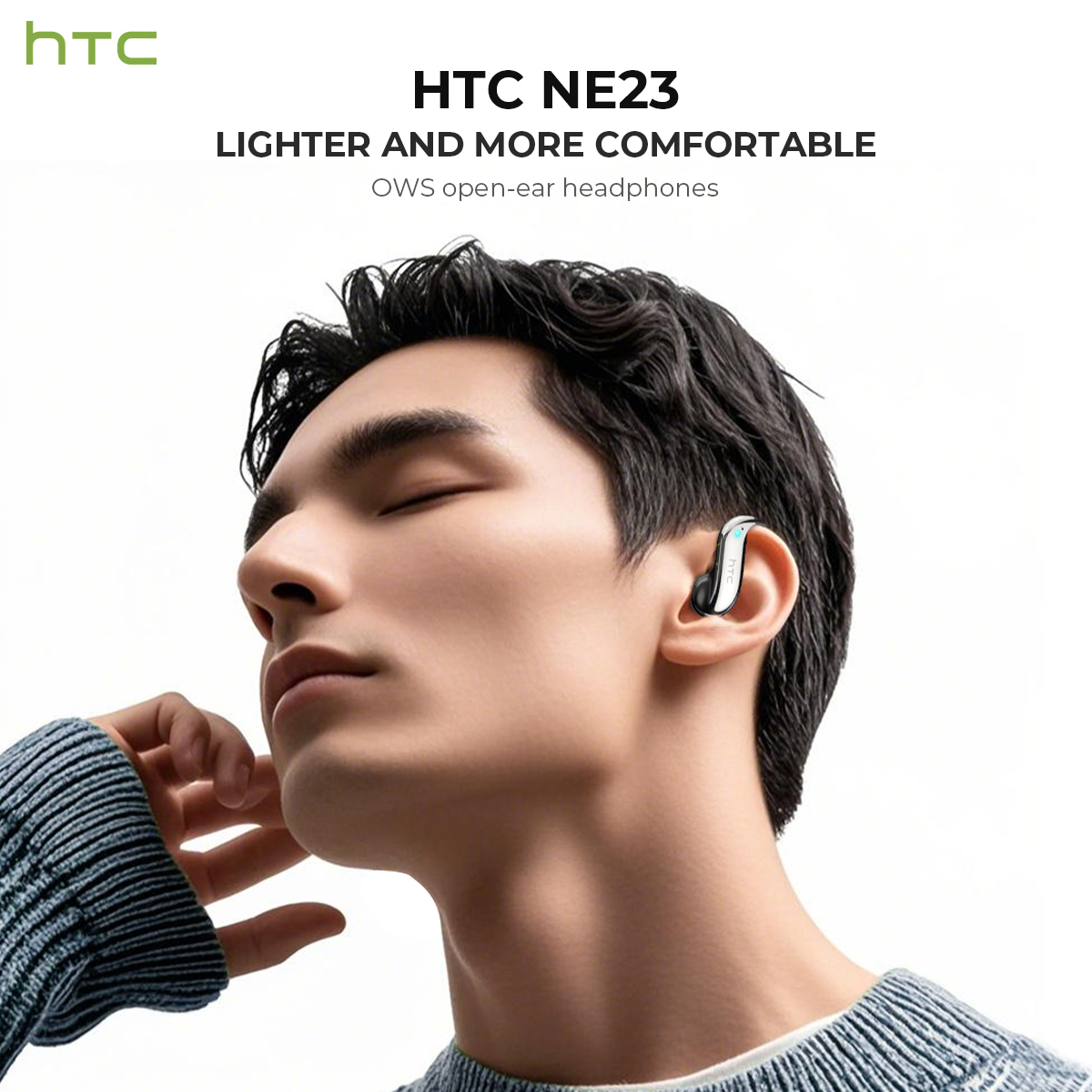 오픈 이어 블루투스 헤드폰 HTC 30시간 재생 무선  - Noise Cancelling Headphone 리뷰 및 가격
