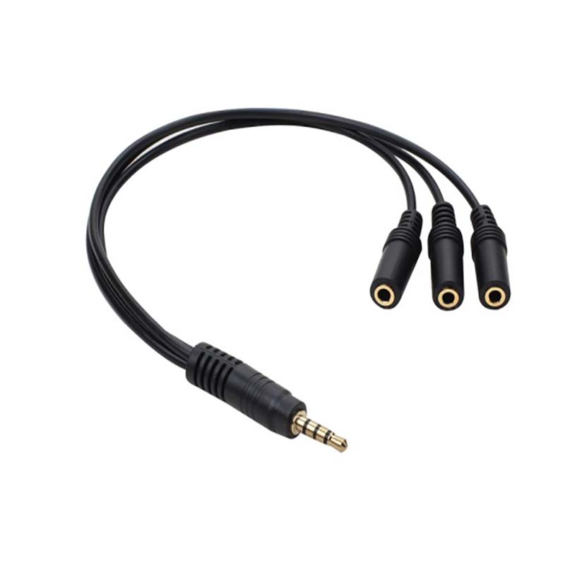1개의 남성 커넥터를 3개의 여성 커넥터로 변환하는 3 - Earphone Splitter Jack 리뷰 및 가격