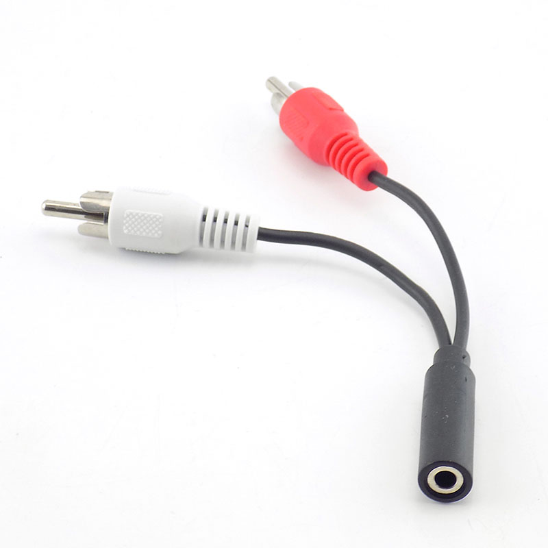 3.5mm RCA 암 잭 스테레오-2 RCA 수 플러그 - Cable Extension 3.5 리뷰 및 가격