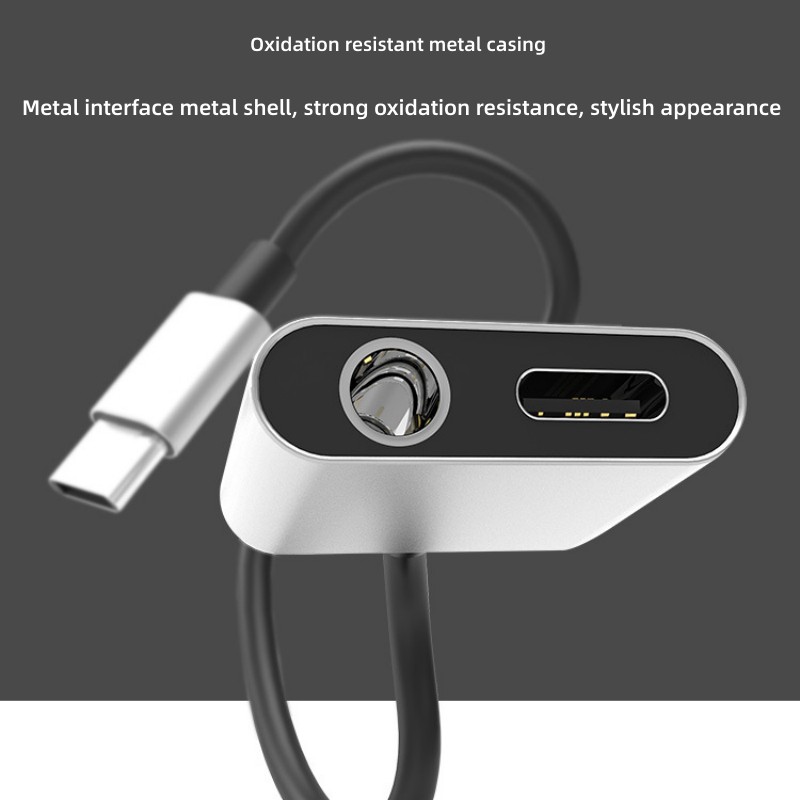 2 in 1 오디오 어댑터 C타입 충전 Aux OTG  - Audiophile Headphone Wired 리뷰 및 가격