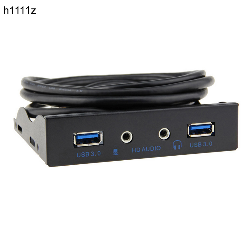 PC용 전면 패널 브래킷 어댑터, USB 3.0 허브  - Earphone Splitter Jack 리뷰 및 가격