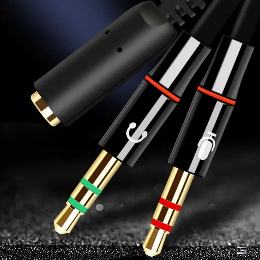 3.5mm 헤드폰 마이크 오디오 스플리터 여성용 듀얼  - Audio Splitter Y 리뷰 및 가격