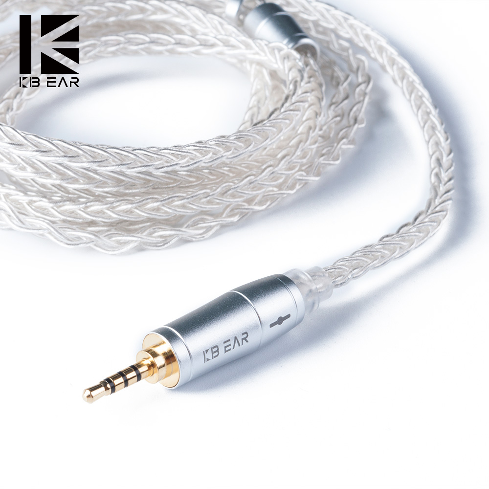 KBEAR 8 코어 업그레이드 된 실버 유선 이어폰 케 - In Ear Monitor Iem 리뷰 및 가격