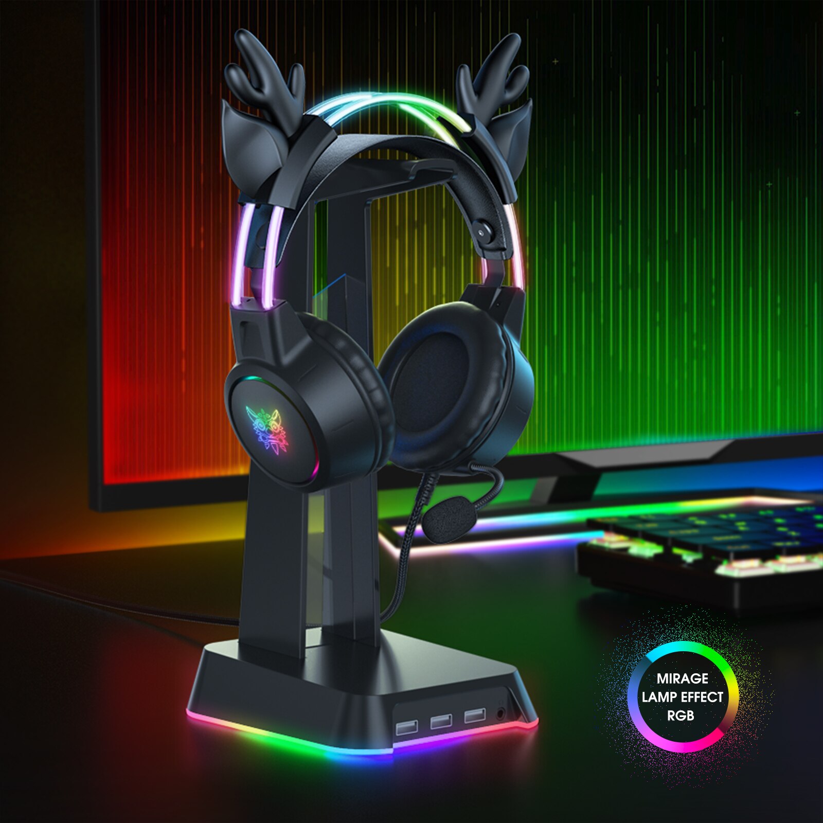 ONIKUMA 게임 헤드셋 2024 새로운 크리스마스  - Gaming Headset Rgb 리뷰 및 가격