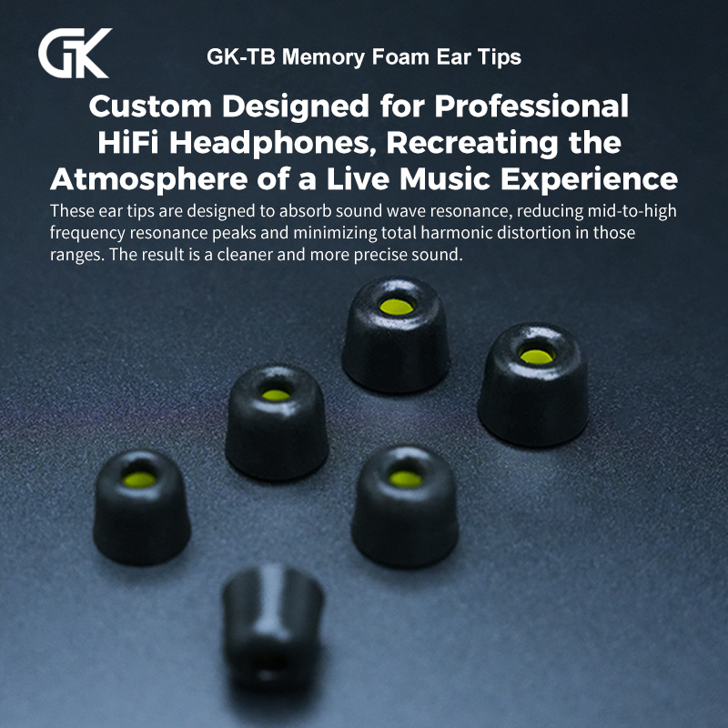 GK-TB 3쌍(6개) 소음 차단 편안한 메모리 폼 이 - Earphone Foam Tip 리뷰 및 가격