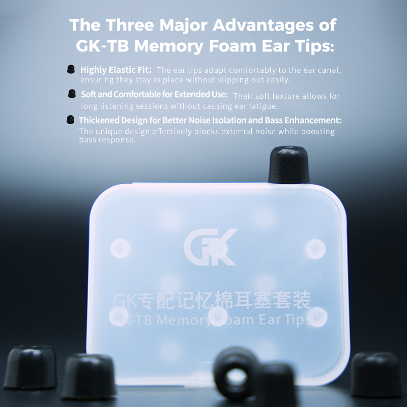 GK-TB 3쌍(6개) 소음 차단 편안한 메모리 폼 이 - Earphone Foam Tip 리뷰 및 가격