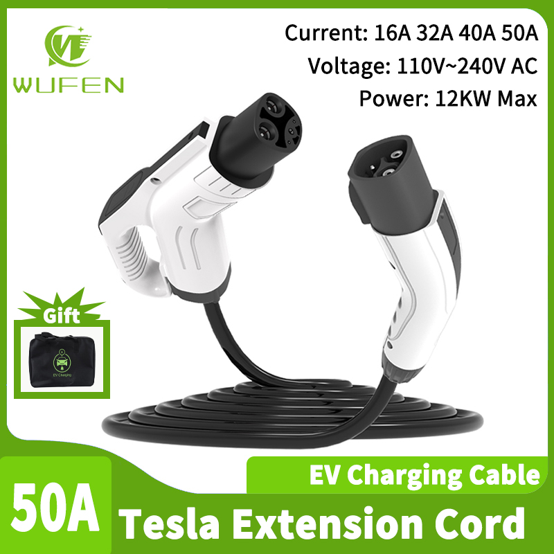 WUFEN 테슬라 전기차 충전기 테슬라 연장 케이블 1 - Cable Extension 3.5 리뷰 및 가격