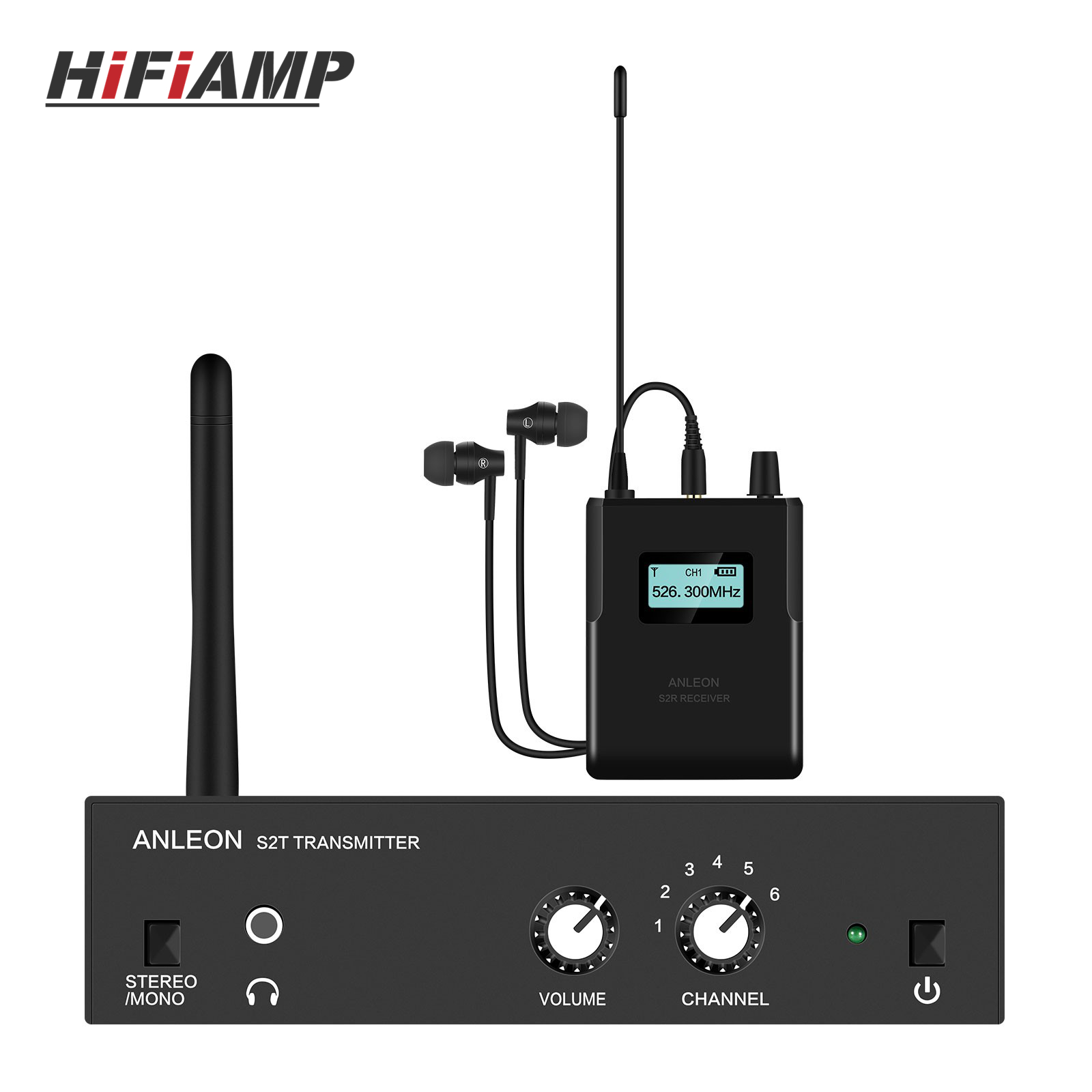 ANLEON S2 526-535MHz/561-568MH - In Ear Monitor Iem 리뷰 및 가격