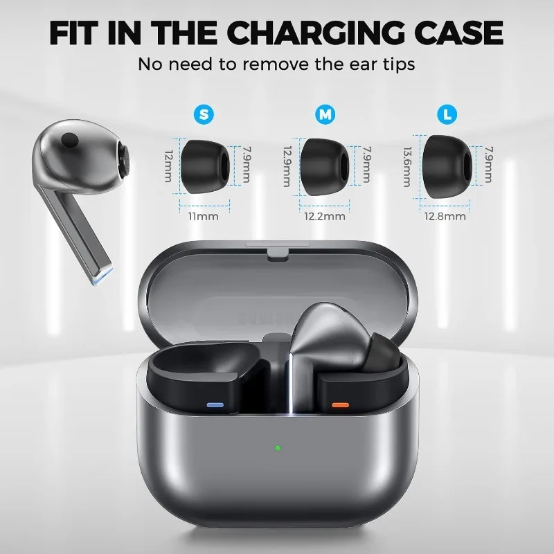 삼성 갤럭시 버즈3 프로용 소프트 메모리폼 이어팁 6- - Earphone Foam Tip 리뷰 및 가격