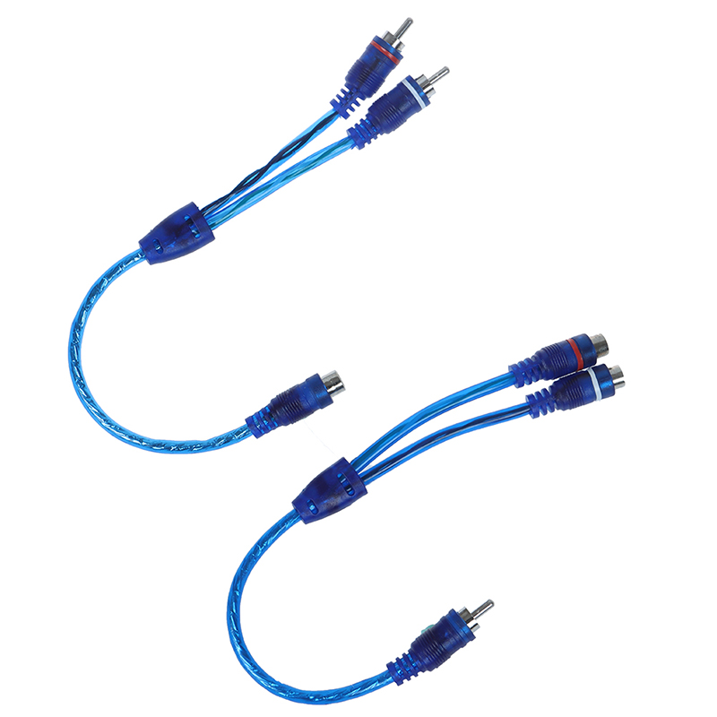 자동차 AUX 증폭기용 자동차 MP3 오디오 RCA Y - Audio Splitter Y 리뷰 및 가격
