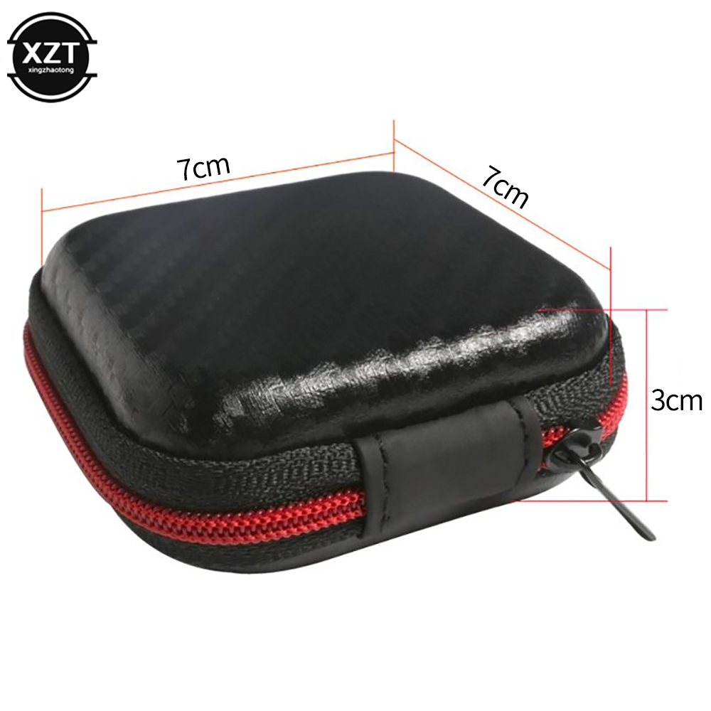 헤드폰 가방 미니 지퍼 스퀘어 하드 스토리지 박스 SD - Headphone Case Hard 리뷰 및 가격