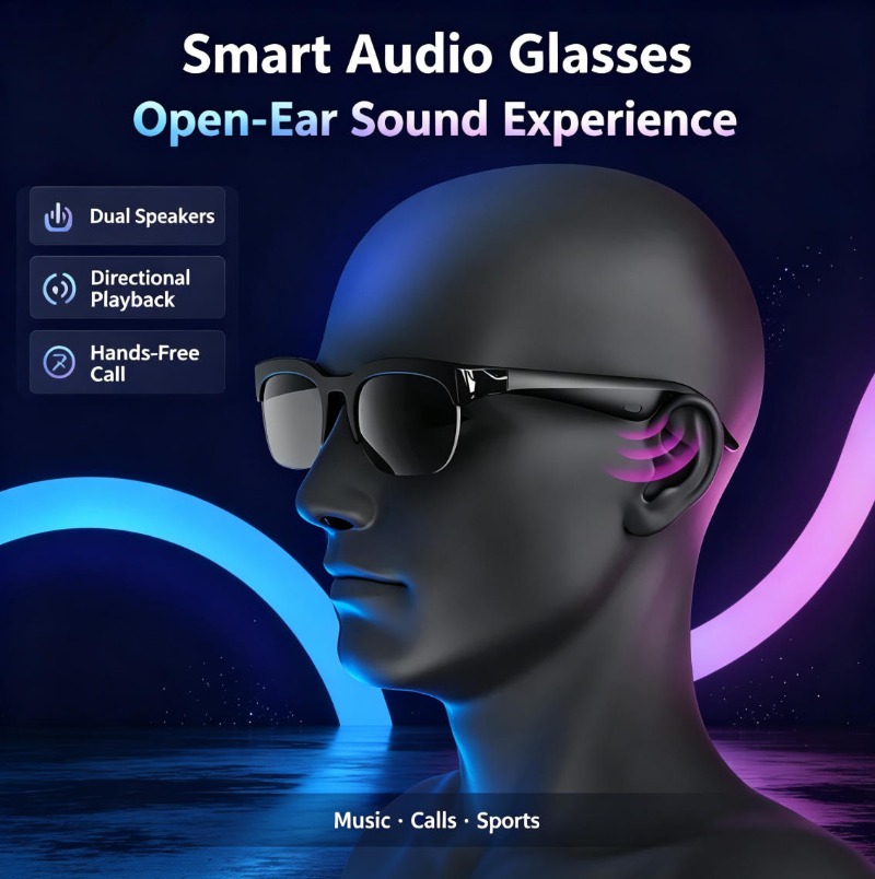 2026 XG89 실시간 AI 번역 선글라스 오픈형 블 - Bluetooth Headset On Ear 리뷰 및 가격