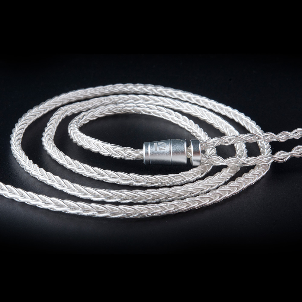 KBEAR 8 코어 업그레이드 된 실버 유선 이어폰 케 - In Ear Monitor Iem 리뷰 및 가격