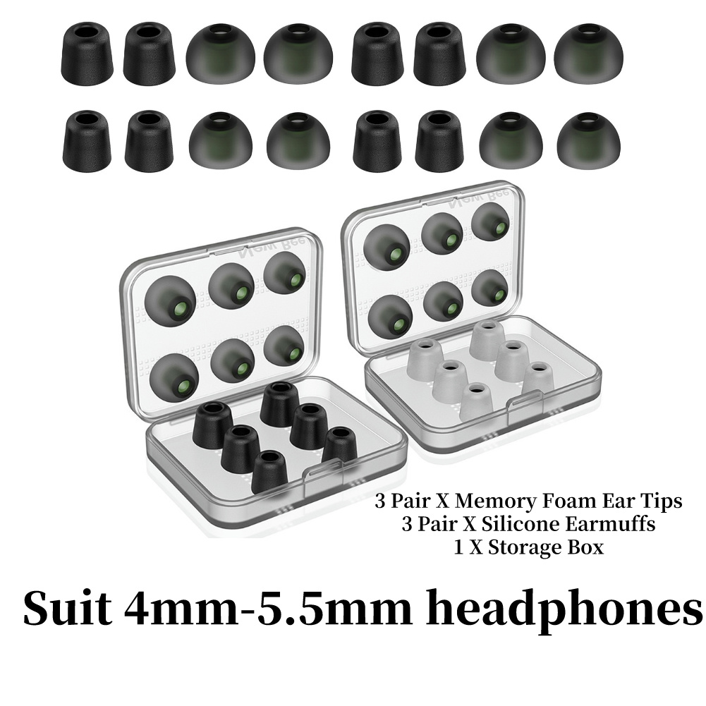 메모리 폼 이어 팁 소음 차단 이어 버드 패드 쿠션,  - Earphone Foam Tip 리뷰 및 가격