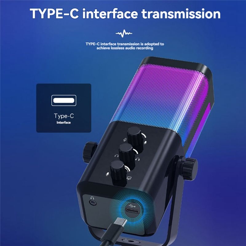 ABZZ-RGB 게이밍 마이크 USB-C, 스트리밍/녹 - Gaming Headset Rgb 리뷰 및 가격